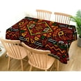 thumbnail image 4 of Kwanzaa Tablecloth Black History Month Afro African American Holiday Party Decoration Kitchen Dining Room Rectangular Table Cover (60" x 102"), 4 of 5