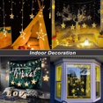 thumbnail image 2 of 1pc Sternfensterlicht, Atmosphre Dekorativer Blitz, Innen- Und Auengarten, Geburtstag, Hochzeit (warme Farbe) Hy, 2 of 3