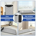 thumbnail image 6 of Over The Door Press Pad with Steamer Glove Heat-resistant Over the Door Steamer Pad Vertical Over the Door Ironing Mat Portable Over Door Clothes Steamer Pad for Clothes Home Travel 45.27×18.89in, 6 of 9