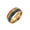 Gold, variant on Rainbow Pride Ring Stainless Steel Unisex Jewelry Drop Shape Band In Gold Or Silver Finish For Men And Women Gift Ready