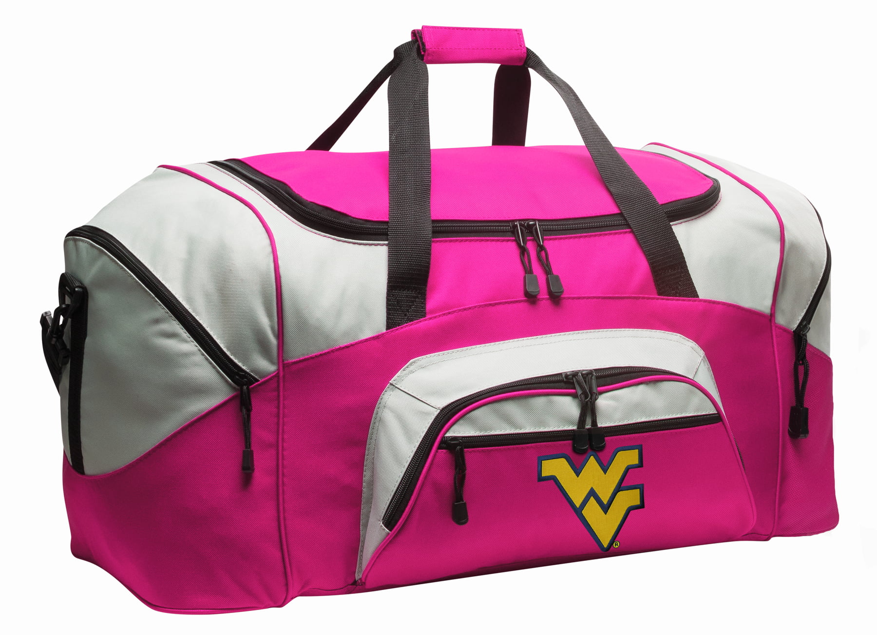 Large WVU Duffel Bag West Virginia University Suitcase or Gym Bag for Men Or Her 