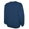 thumbnail image 3 of Men's Stitches Navy Tampa Bay Rays Lightweight Crew Sweatshirt, 3 of 3