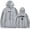 Gray, variant on Peso Pluma Merch La People II Hoodie Spring&Autumn Fashion Men/Women Casual Long Sleeve Sweatshirts