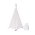 thumbnail image 1 of Cubierta para soporte de altavoz Altura ajustable Iluminación Trípode Soporte para trípode Lienzo Blanco 3 Lados, 1 of 9