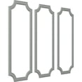 thumbnail image 2 of Ekena Millwork 28"W x 72"H Caputo Egg & Dart Panel Moulding Kit (Triple Panel), 2 of 10