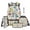 Camping Dinosaur, variant on 5 Piece Kids Backpack And Lunch Box Set Magic Dinosaur Water-Resistant Bookbag with Padded Straps, Includes Pencil Case, Water Bottle Bag and Keychain for Back to School
