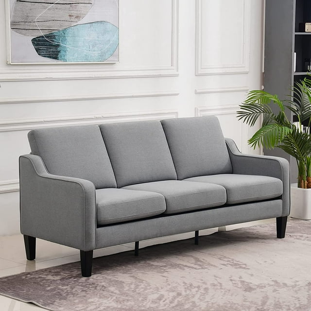VINGLI 71" MidCentury Modern Sofa Couch for Living Room,Small 3 Seater