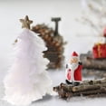 thumbnail image 2 of Sunjoy Tech Christmas Tree Tabletop Decoration Feather Handcrafted Tree Figurine with Star Topper Holiday Home Centerpiece for Christmas New Year Party, 2 of 6