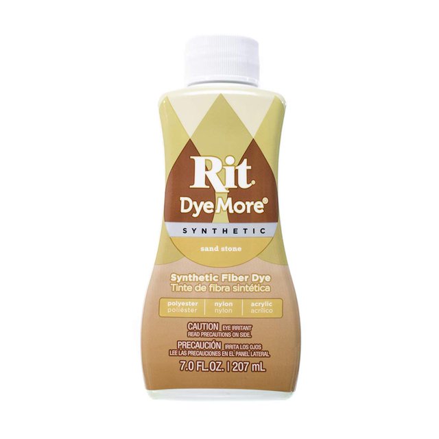 Botella de tinte Rit DyeMore, fibra líquida sintética, 200 ml, arenisca