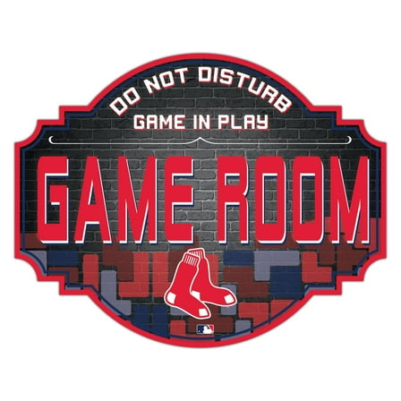 Boston Red Sox 12'' Game Room Tavern Sign