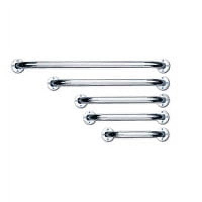 Apex-Carex Chrome Grab Bar, Size: 24 Inches, 1 Ea