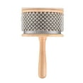 thumbnail image 2 of Pop Wooden Cabasa Percussion Musical Instrument Metal Beaded Chain & Cylinder Pop Hand Shaker for Classroom Band Medium Size, 2 of 7