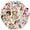 3A-50pcs, variant on 35pcs-50pcs Fairy Stickers Stationery Dolls Stickers Kids PVC Stickers for Laptop Suitcase Phone