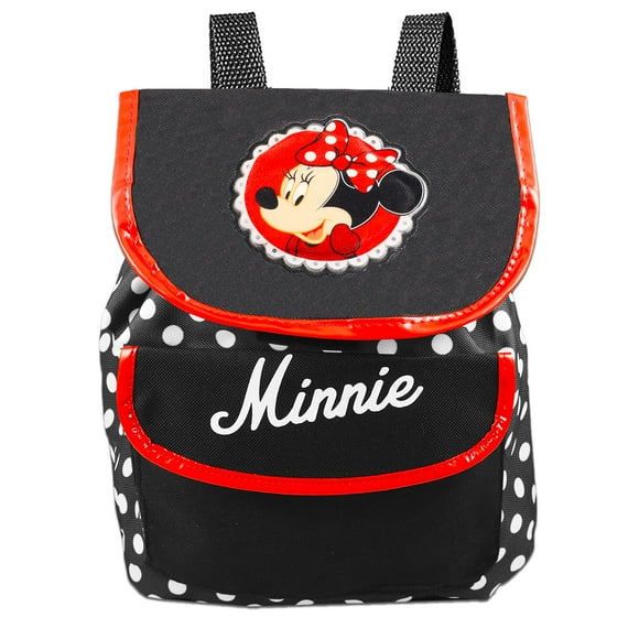 Disney Minnie Mouse Mini Backpack for Toddler Girls - 12" Minnie Mouse Mini Backpack for Girls | Minnie Mouse Mini Bookbag