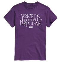 Wicked - You're Gonna Be Popular  - Men's Short Sleeve Graphic T-Shirt