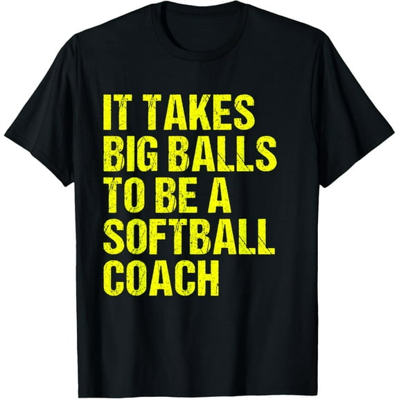 Playful Comfort Tee - Funny Softball Coach Tshirt Gift - Softball Coach Tee T-Shirt