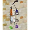 thumbnail image 5 of Simple Houseware Shower Caddy Hanging Organizer with 2 Hooks, Bronze, 5 of 6