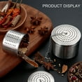thumbnail image 4 of Savings! Anckoeil Kitchen Utensils and Gadgets 304 Stainless Steel Bucket Shaped Seasoning Ball Hot Pot Soup Brine Spices Filtering Wei Bao Household Tea Leak Brewing Tea Filter, 4 of 4