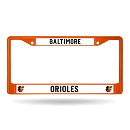 Baltimore Ravens License Plate - Baltimore Orioles Metal License Plate Frame - Orange