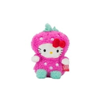 BumBumz 4.5" Hello Kitty FruitBumz Plush – Sanrio Hello Kitty Strawberry Plush Toy
