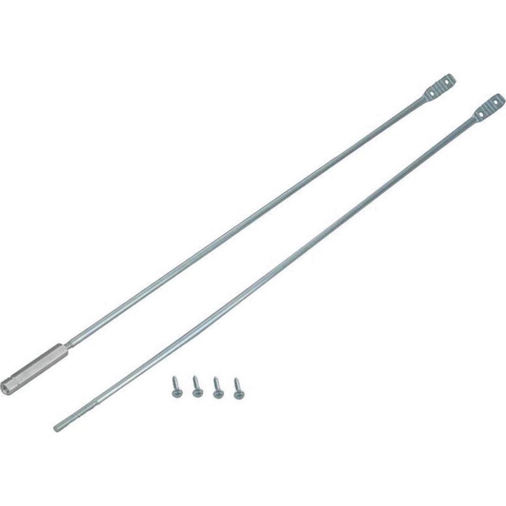 Prosource 930917 50 in. Length Storm & Screen Door Brace Steel, Zinc