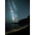 thumbnail image 2 of Head, Danny 24x32 Gold Ornate Wood Framed with Double Matting Museum Art Print Titled - Acadia Sky I, 2 of 4