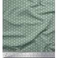 thumbnail image 1 of Soimoi Poly Georgette Fabric Triangle Small Print Fabric by The Yard 42 Inch Wide, 1 of 1