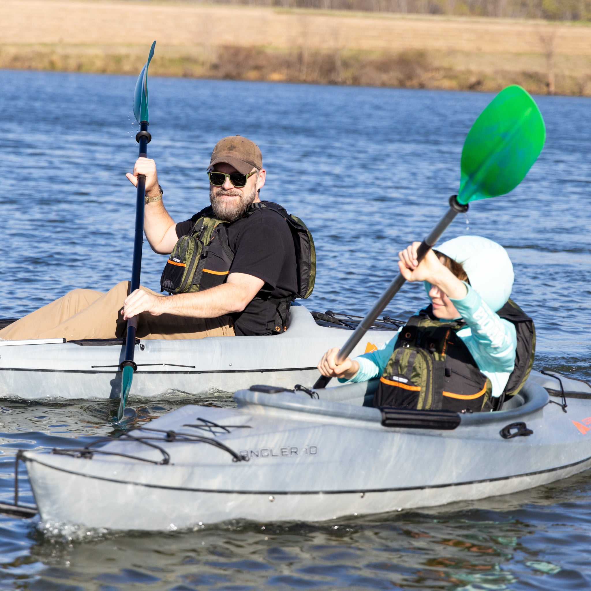 Ozark Trail Youth Aluminum Kayak Paddle, 78 inch