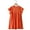 Orange, variant on MXIEZI 1-7 Years Toddler Baby Girls Cotton Dresses Kids Solid Colour Sundress Summer Dress Princess Skirt Little Girls Clothes