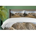 thumbnail image 4 of Ambesonne Yellowstone Duvet Cover Set, Rock Orange Spring, 2-Calking, Beige Blue, 4 of 7