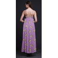 thumbnail image 4 of Bimba Rayon Butterfly Printed Womens Long Dress Chic Bohemian Summer Maxi Beach Wear-Large, 4 of 4