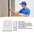 thumbnail image 3 of Buscapersonas Inalámbrico Para Cuidadores, Sistema De Seguridad Para El Hogar, Control De Volumen, Monitoreo De Bebés, Fácil Instalación, 656,2 Pies De Largo Alcance Para, 3 of 8