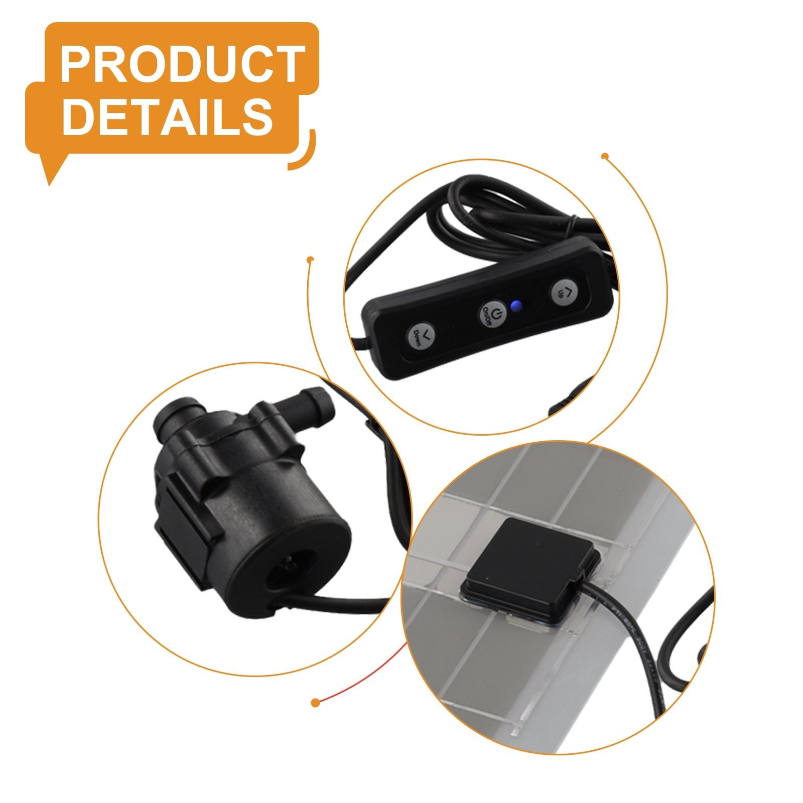 Dc 12V 10W Solar Panel Water Pump Aquarium Pump With Adjustment Switch Solar Panel Pump Kits For Pool For Garden Swimming Pool
