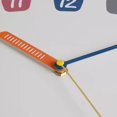 thumbnail image 4 of Square Silent Wall Clock Home Living Room Clock Simple and Fashionable Clock Bedroom Quartz Wall Clock, Suitable For Living Room, Study, Bedroom., 4 of 6