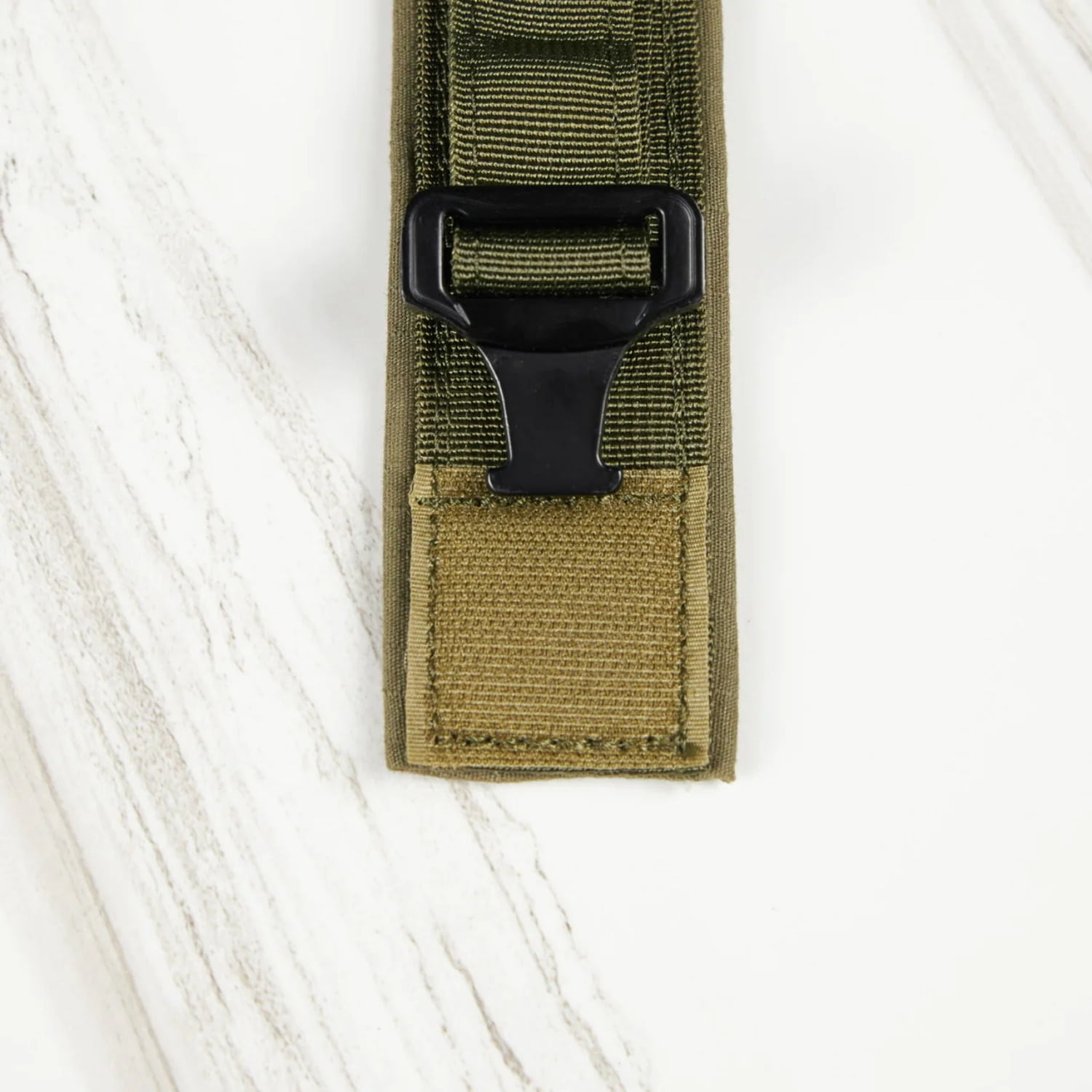 Tactical Nylon Dog Collar Green