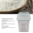 thumbnail image 3 of Airtight Rice Container 3,5Lbs Flour Bin for Dry Food Pet Dog Cat Large Extra Mini Grain Storage Containers Kitchen Container with Measuring Cup, 3 of 7