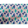 thumbnail image 4 of oneOone Organic Cotton Voile Fabric Circle Geometric Â Printed Craft Fabric BTY 42 Inch Wide, 4 of 4