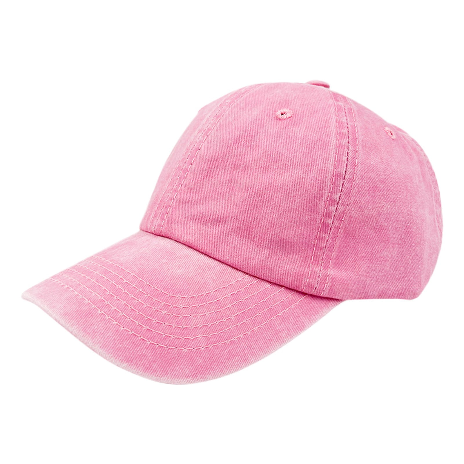 Pink Baseball Cap Men Women Embroidered Caps Sun Running  display picture 2