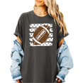 thumbnail image 4 of Football Polka Dot Shirt Women Teen Girls Game Day Football Tee, Pepper Shirt, S, 4 of 8