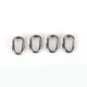 thumbnail image 3 of Anillos partidos, 100 piezas de acero inoxidable ovalados anillos partidos de pesca aparejos de pesca máxima confiabilidad, 3 of 8