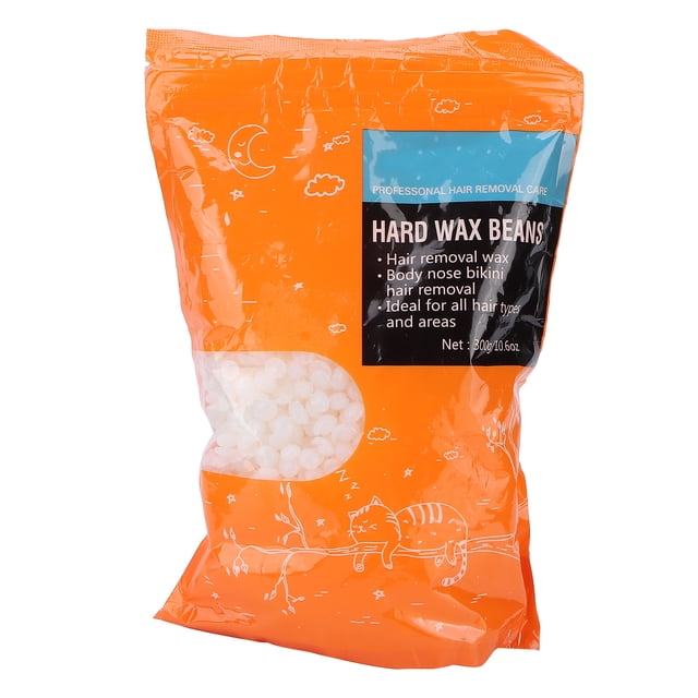 Fine Hair Removal Wax Bean, 300g Transparent Hair Removal Wax Bean Practical For Wax Heater Machine ANGGREK Wax Heater Wax Bean
