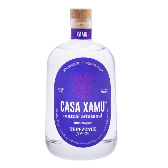 Mezcal Artesanal Casa Xamu Joven Tepeztate 750 Ml Casa Xamu Mezcal Artesanal