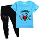 thumbnail image 1 of Ropa infantil de algodón de verano, camiseta de manga corta, pantalones de dibujos animados, para adolescentes, niños y niñas. zhangmenya  LED, 1 of 2