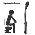 thumbnail image 4 of Toilet paper wiping aid, long distance comfortable toilet wiping aid , self-wiping aid toilet aid stick - bathroom butt wiper - ideal daily life aid for the elderly with reduced mobility black, 4 of 9