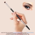 thumbnail image 4 of Brocha para cejas KINGMAS Professional de doble ángulo con bobina negra, 4 of 7