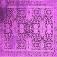 thumbnail image 1 of Ahgly Company Indoor Square Oriental Pink Industrial Area Rugs, 6' Square, 1 of 4