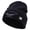 Navy, variant on Army Aviator Veteran Embroidered 12 Inch Long Knitted Beanie - DK Grey OSFM