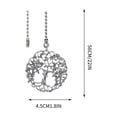 thumbnail image 3 of Pendant Beaded Pull Cord Crystal, 3 of 8