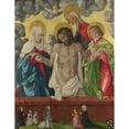 thumbnail image 3 of Hans Baldung 19x24 Black Modern Framed Museum Art Print Titled - The Trinity and Mystic Pieta (1512), 3 of 5