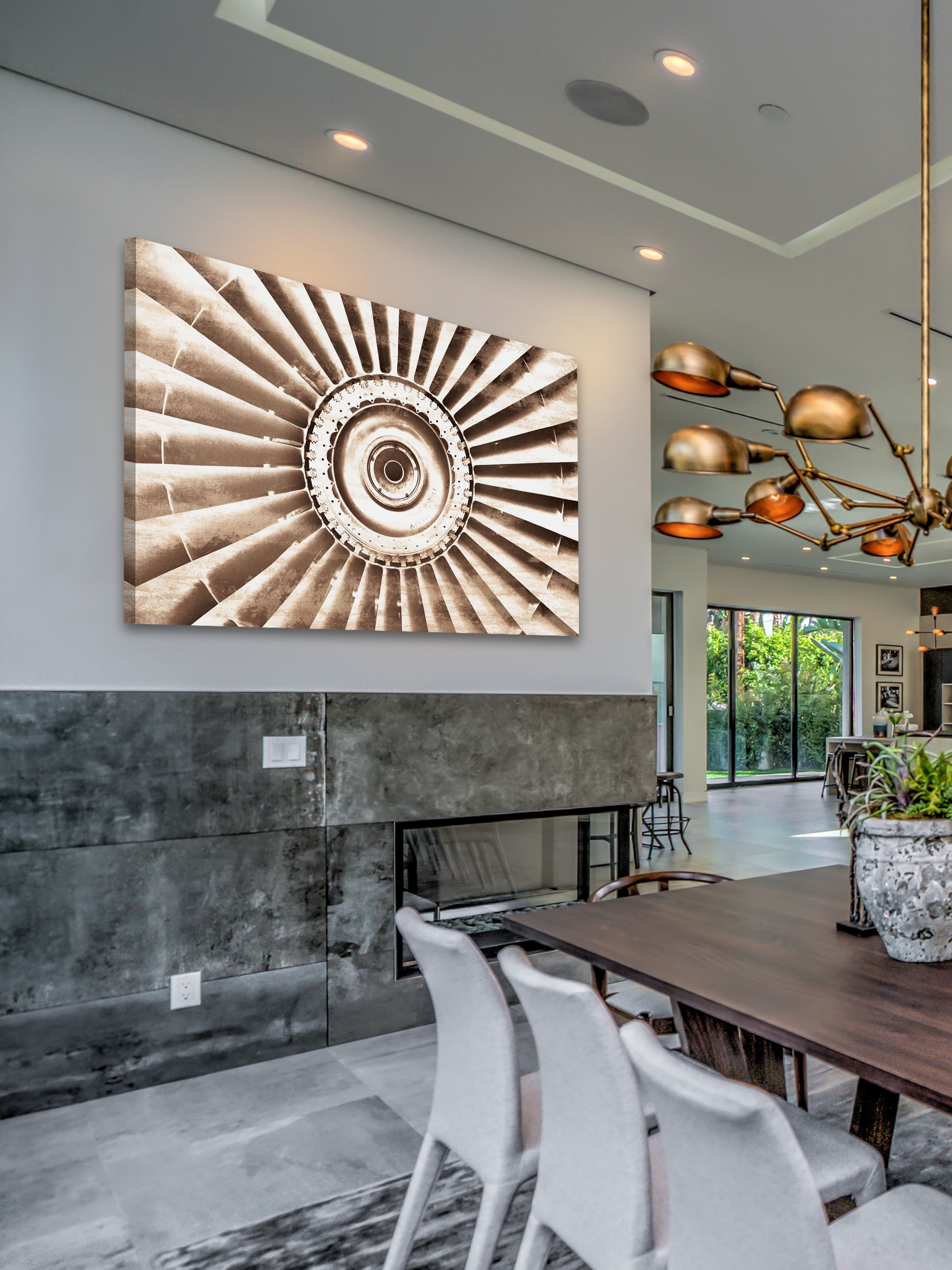 Marmont Hill 'Air Flow' Painting Print on Wrapped Canvas